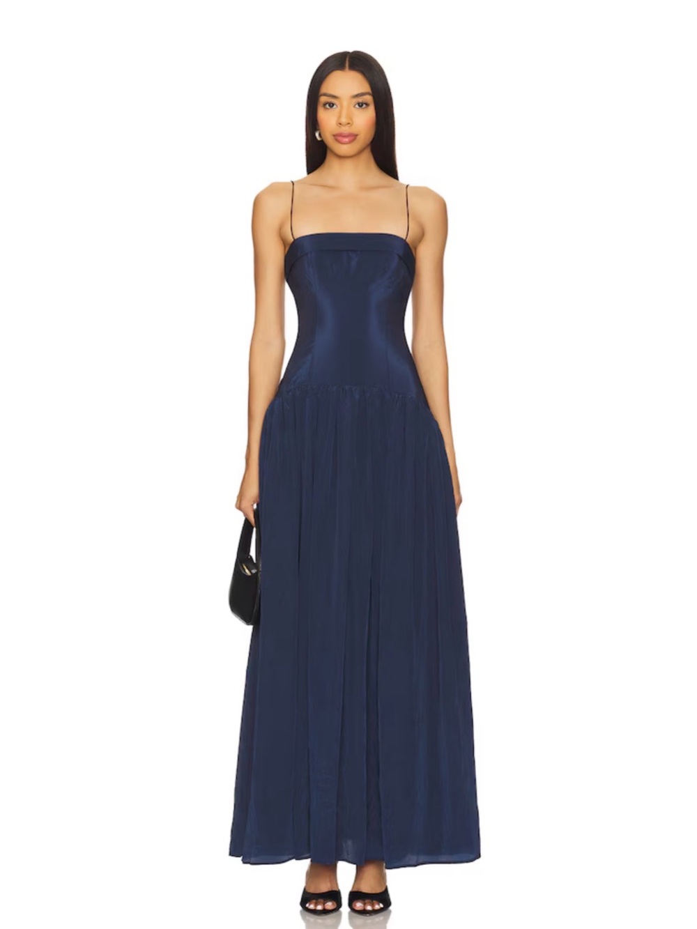Lovers + Friends Navy Blue Maxi Dress